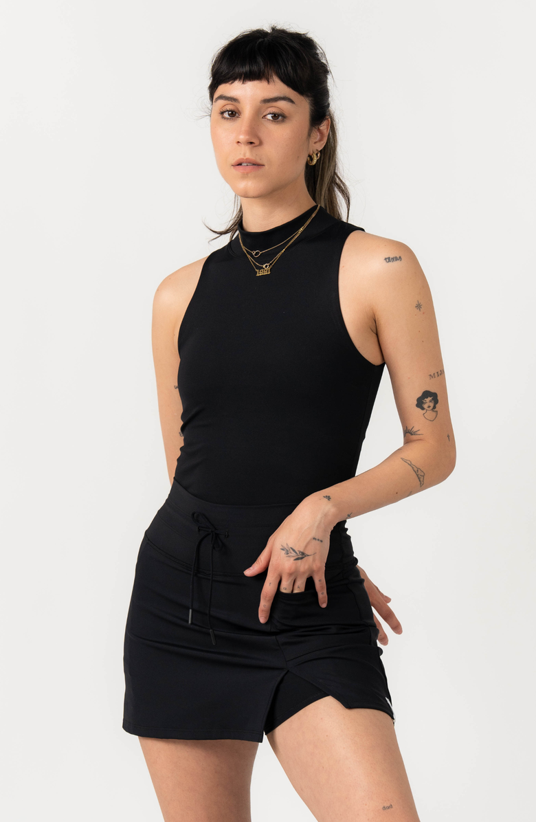 Sierra Madre Golf Ready Skort, Main, color, Black