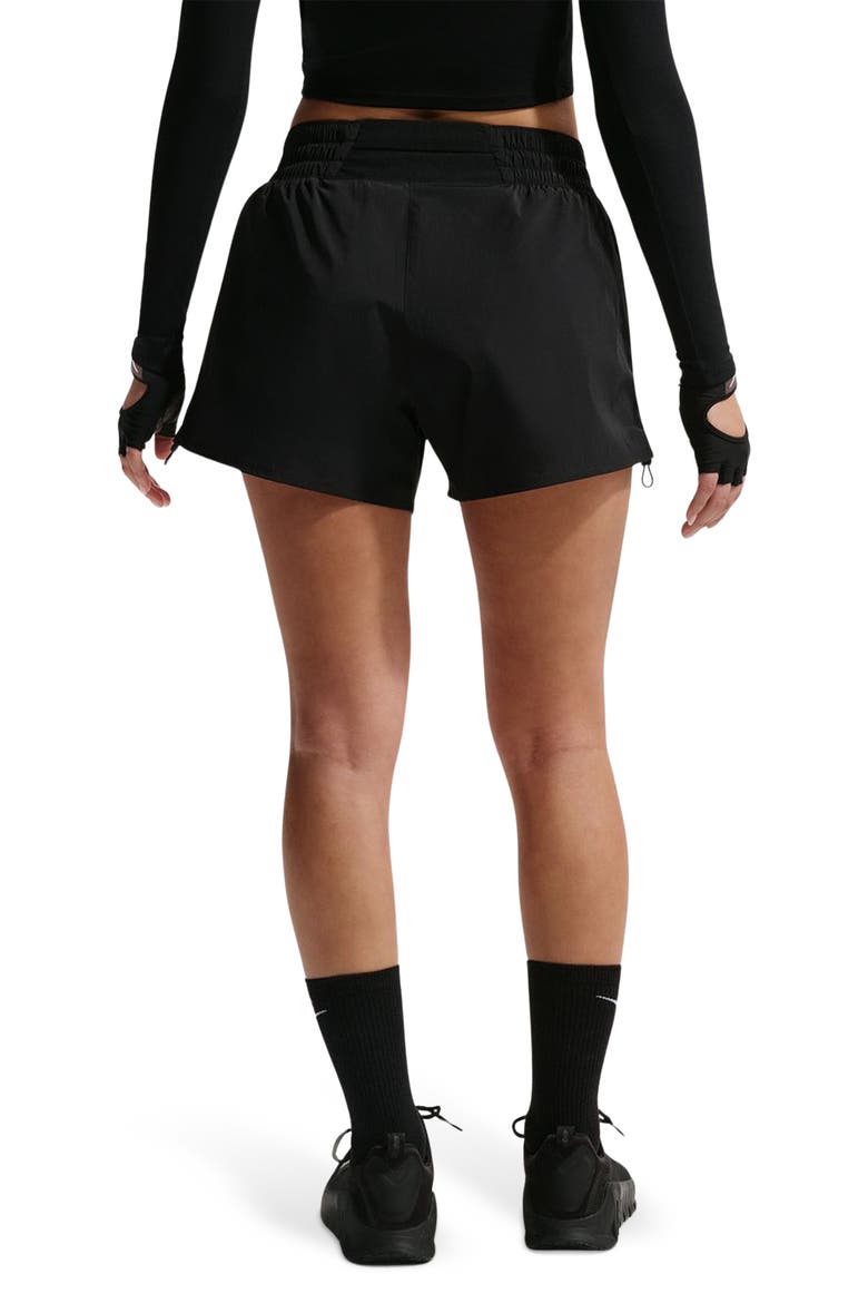 One Dri-FIT Shorts, Alternate, color, BLACK/ WHITE