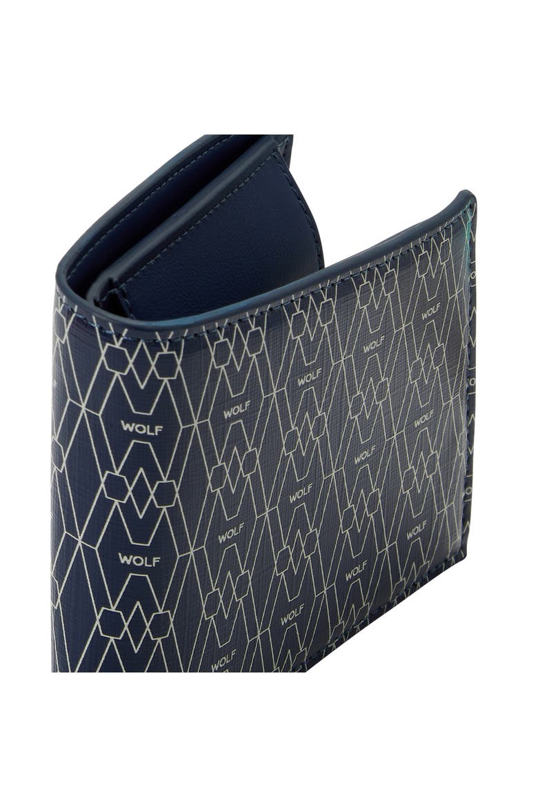 Signature Billfold and Coin, Alternate, color, Blue