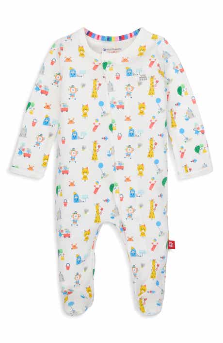 Magnetic Me Seaside Sand Squad Organic Cotton Magnetic Footie