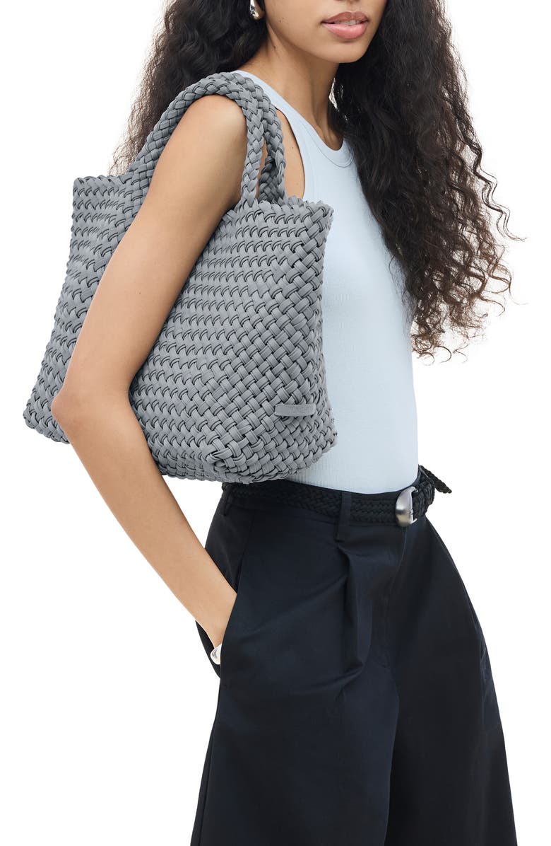NAGHEDI St. Barths Medium Tote, Alternate, color, Marina