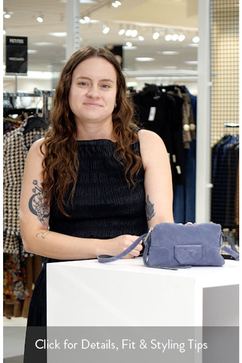 Micro Ares Suede Crossbody Bag video