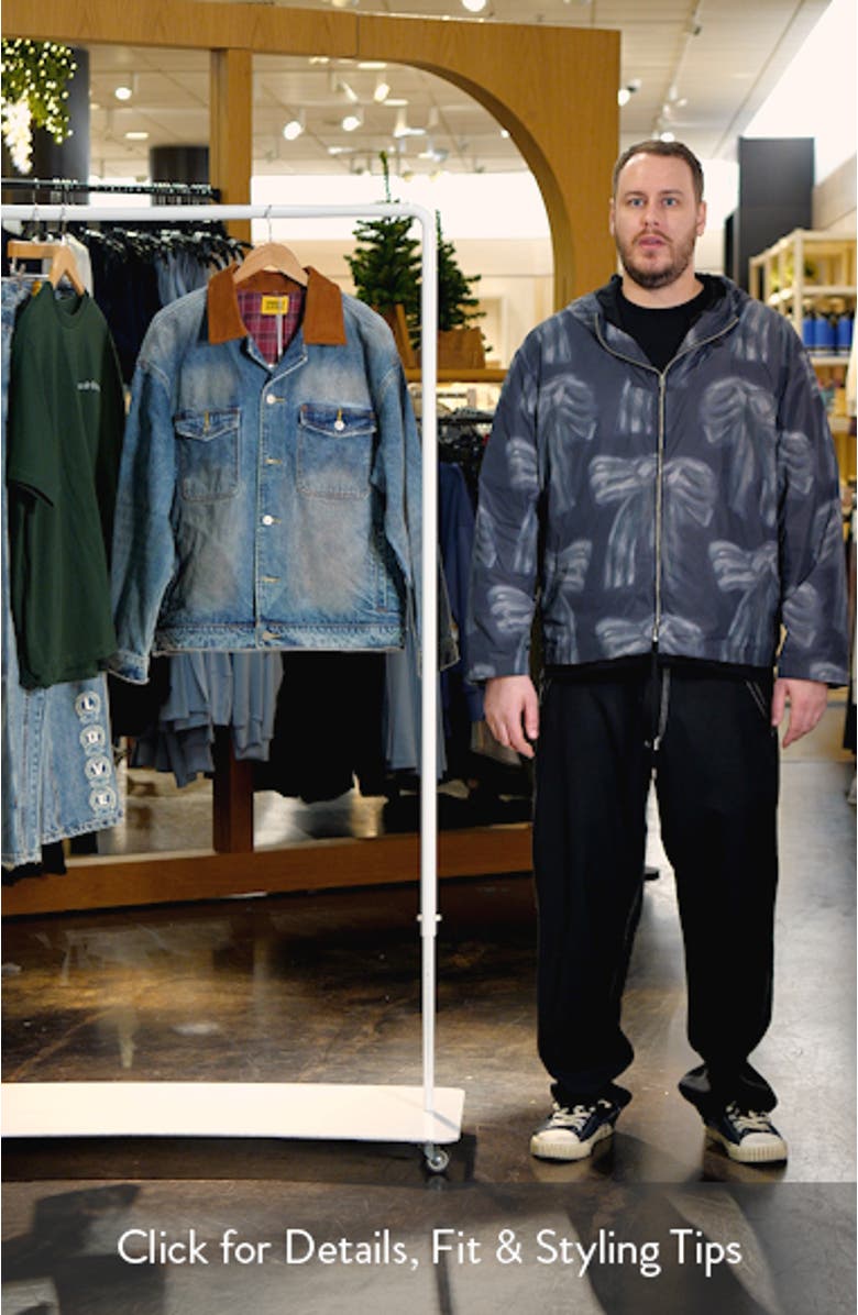 Hanson Corduroy Collar Denim Jacket, sales video thumbnail