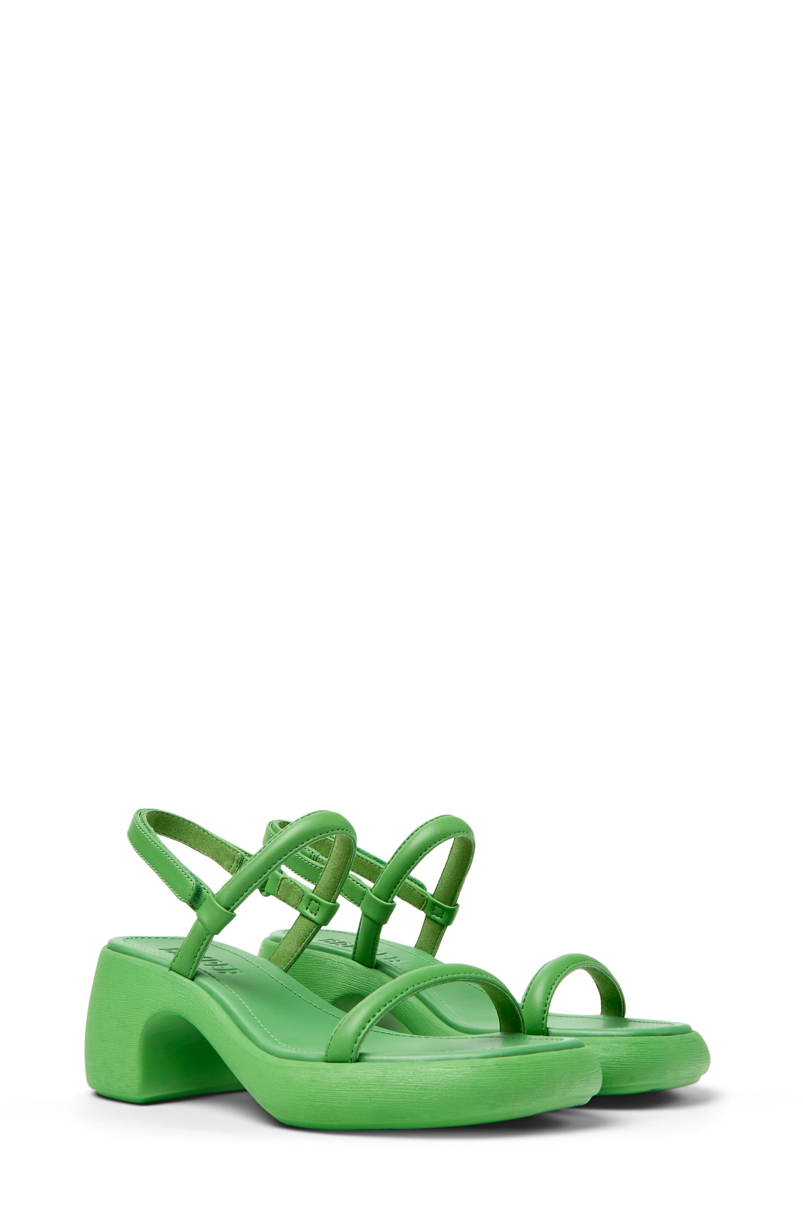 Camper Thelma Platform Slingback Sandal, Main, color, 