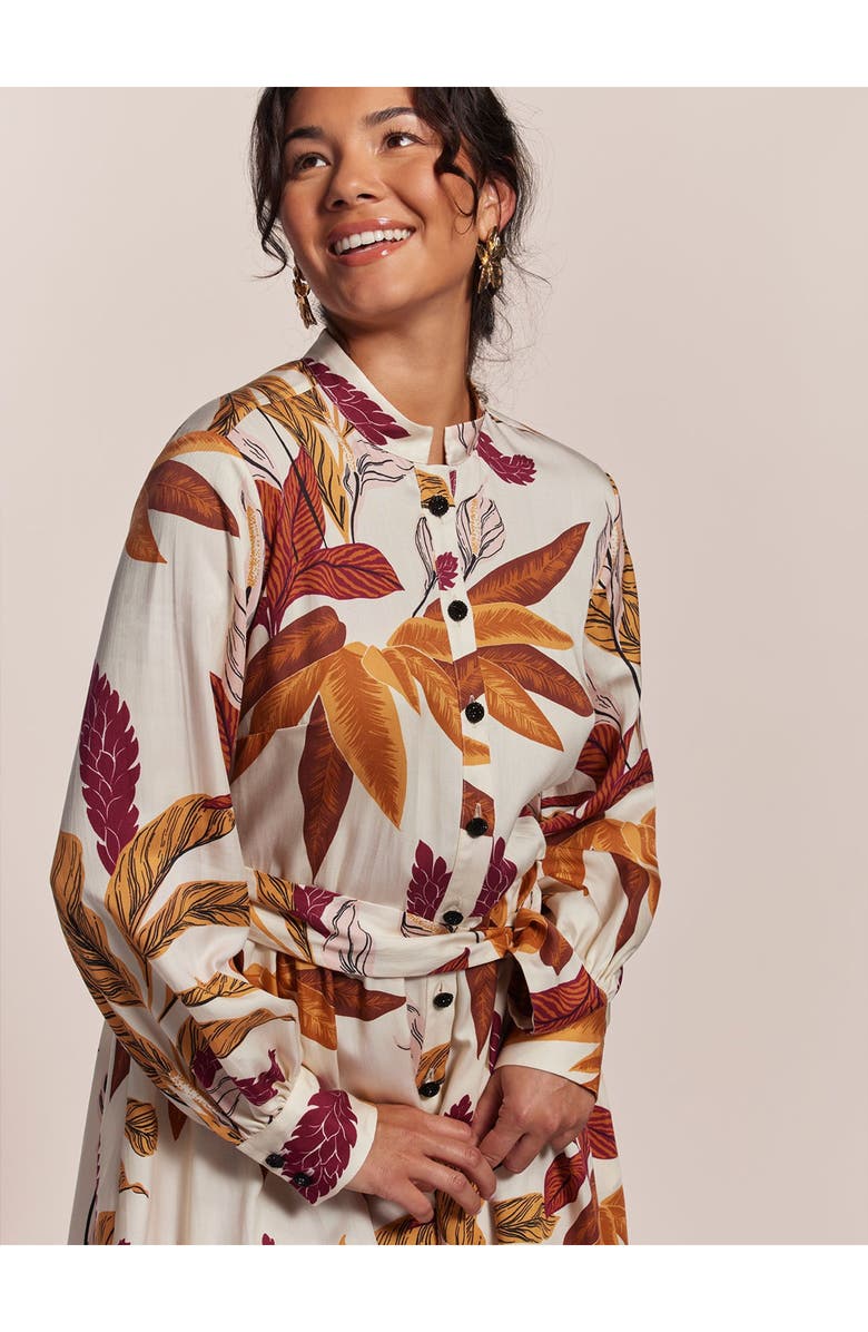 Tori Richard Something About Lily Posy Dress, Alternate, color, Shell