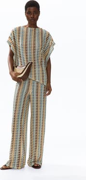 H&M Flared Pull-on Trousers