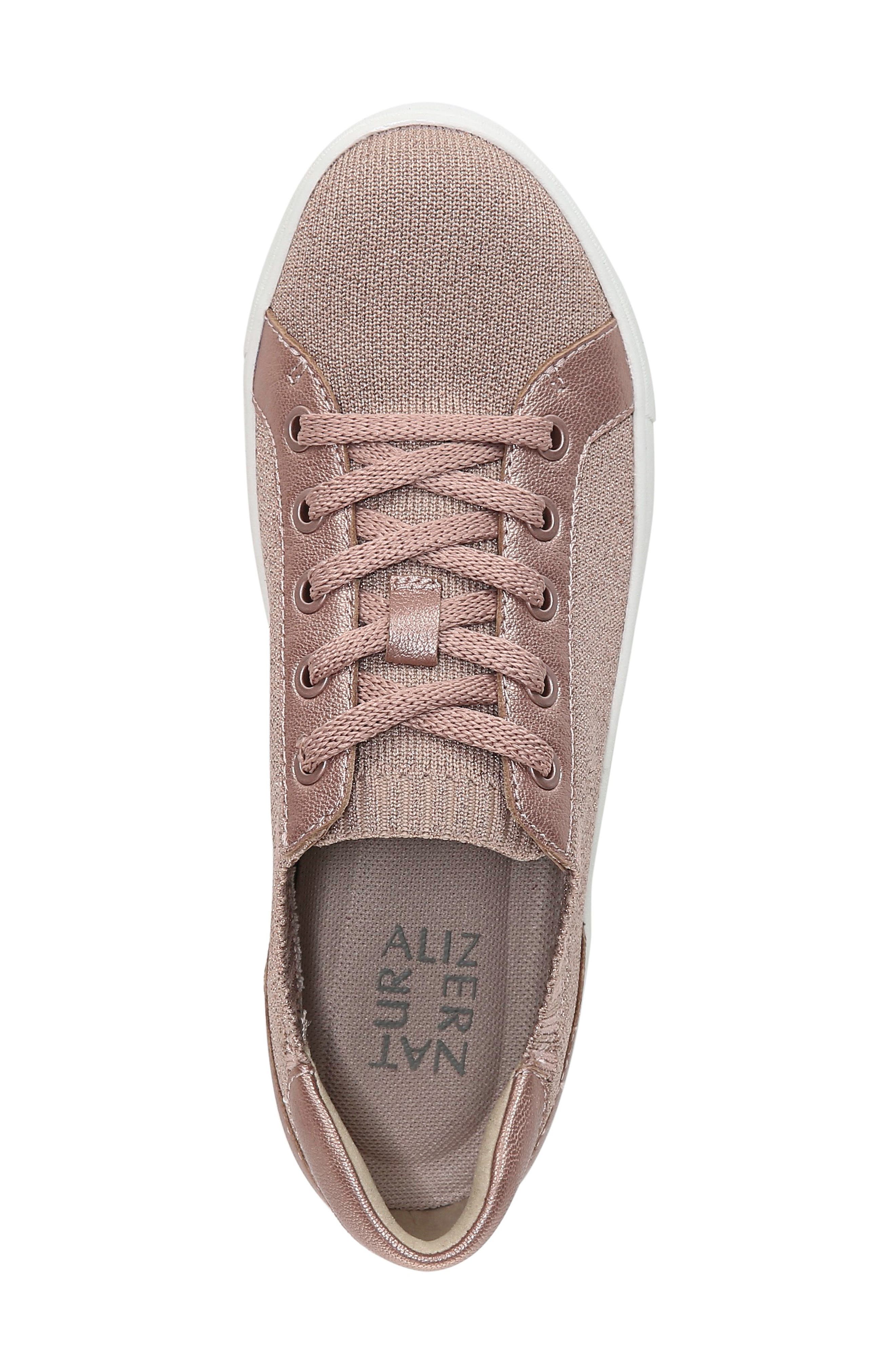 Morrison 5 Sneaker, Alternate, color, CHAI METALLIC FABRIC