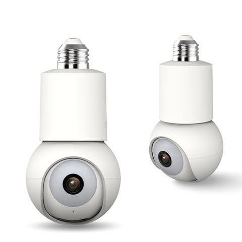 Smart WiFi 2K Light Bulb Camera