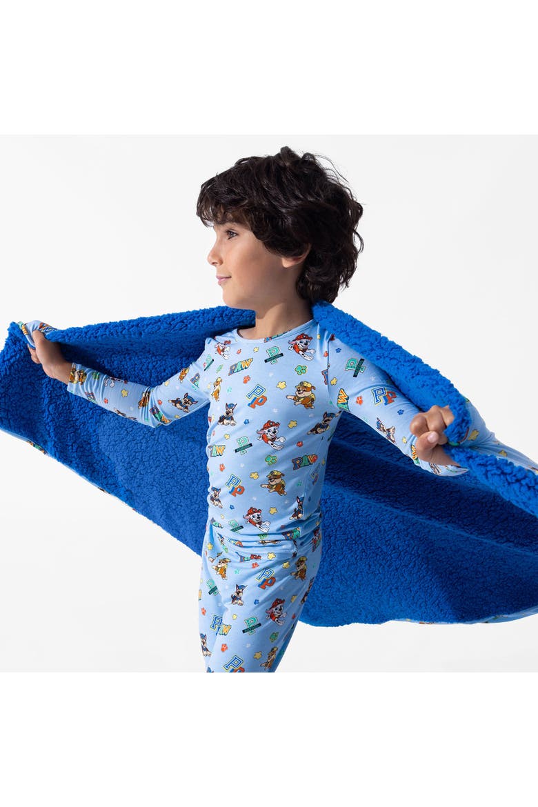 Kids' PAW Patrol Varsity Blue Set of 2 Piece Pajamas, Alternate, color, PAW Patrol: Varsity Blue