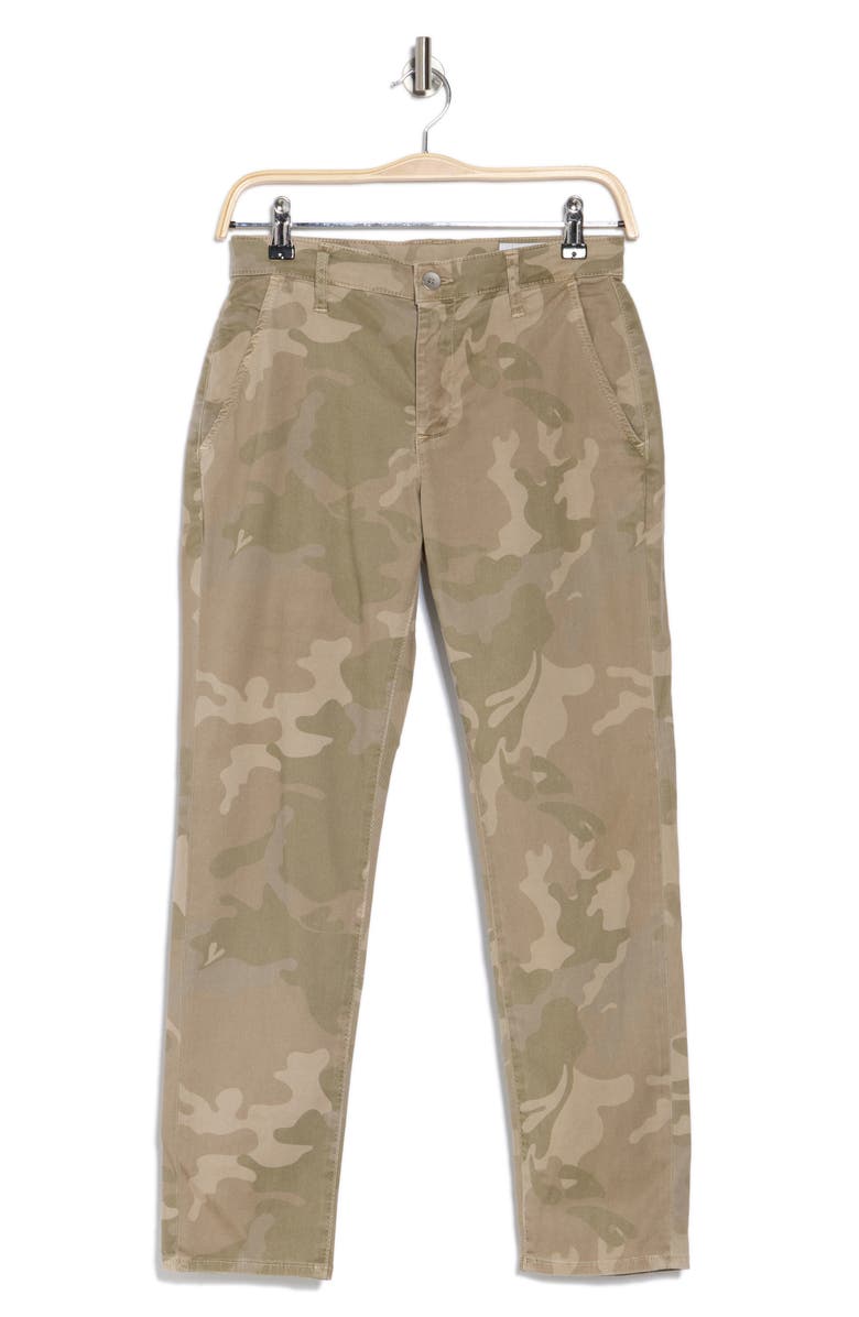 AG Caden Tailored Ankle Pants, Alternate, color, At Ease Camo Natural Multi