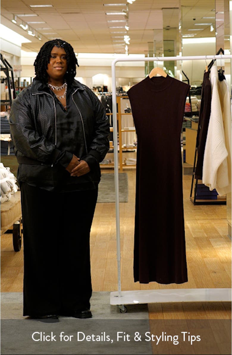 Perkins Maxi Sweater Dress, sales video thumbnail