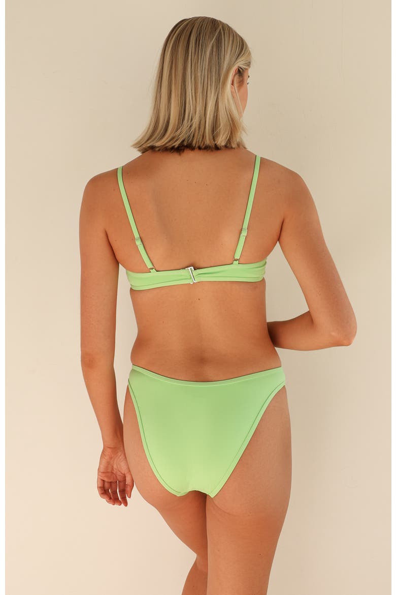 West Coast Underwire Bikini Top, Alternate, color, Mojito