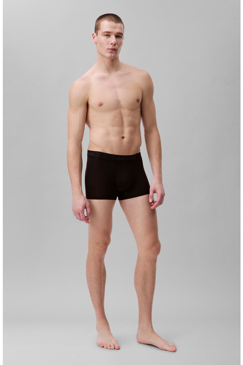 3-Pack Stretch Modal Trunks, Alternate, color, UB1 BLACK/BLACK