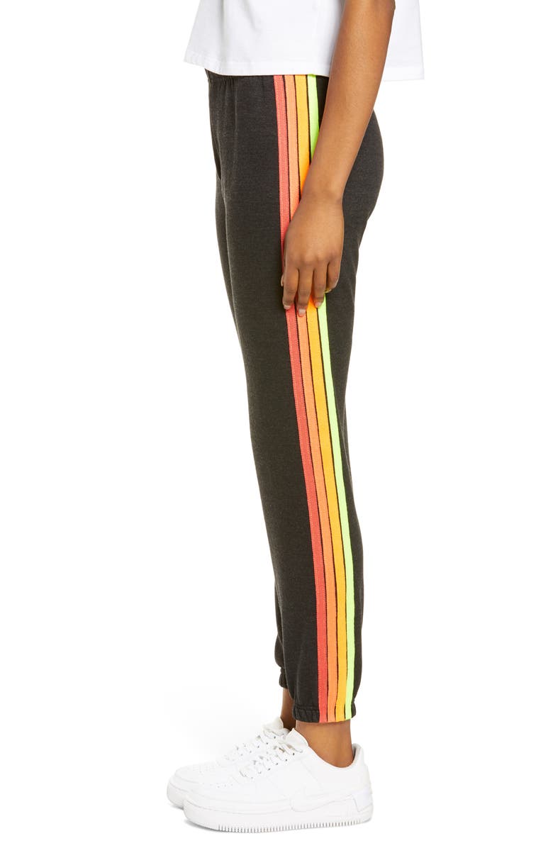 Aviator Nation Four Stripe Sweatpants, Alternate, color,