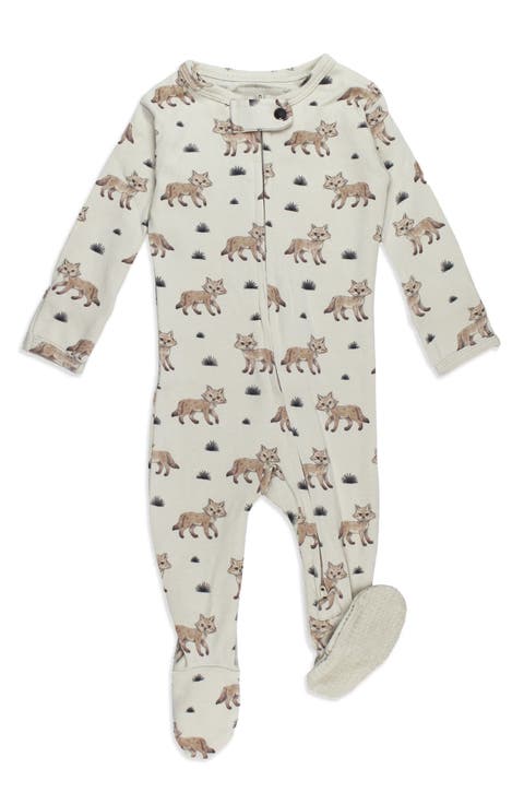 Organic Cotton Two-Way Zip Footie