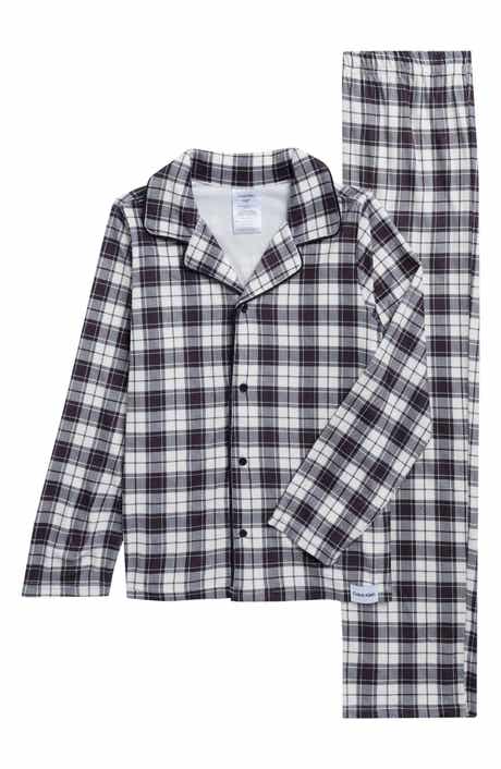 Kids' Notch Collar Pajamas