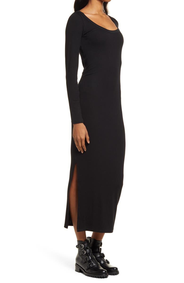 AllSaints Rina Long Sleeve Dress, Alternate, color, 