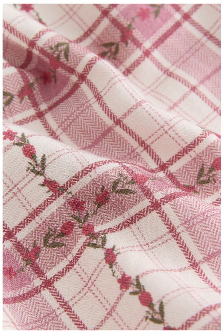 Kids' Embroidered Collar Frill Dress, Alternate, color, PINK