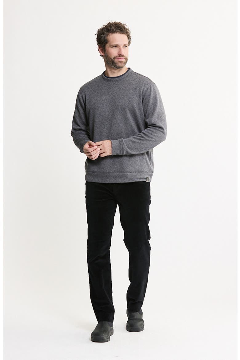 Sweater Fleece Crewneck, Alternate, color, GREY FLEECE