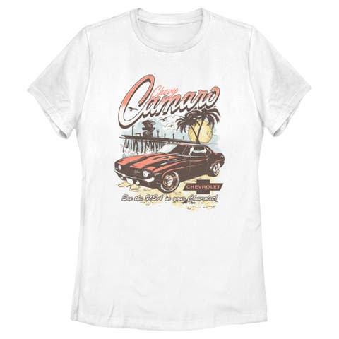 Women's General Motors See the USA in Your Chevrolet Camaro  Graphic T-Shirt