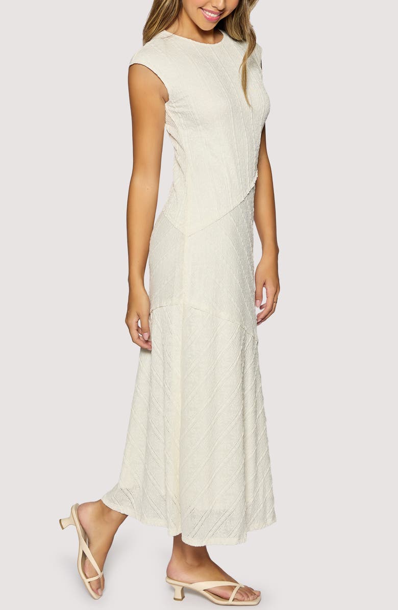 Lost + Wander Amore Spell Lace Detail Sleeveless Maxi Dress, Alternate, color, Cream