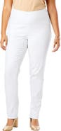Jessica London Stretch Denim Straight-Leg Jegging