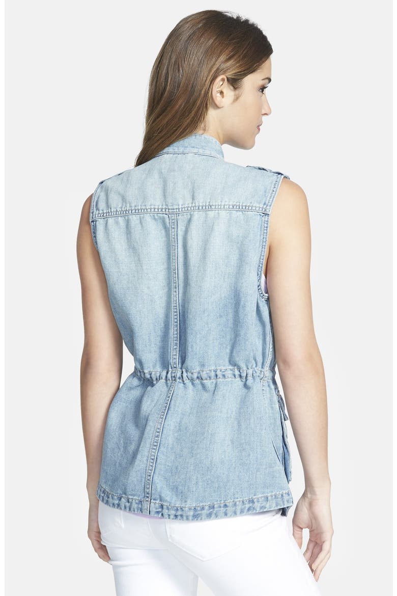 Chambray Vest, Alternate, color, SOUTH CURL