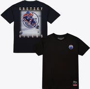 Mitchell & Ness Men's Mitchell & Ness Wayne Gretzky Black Edmonton Oilers Photo T-Shirt