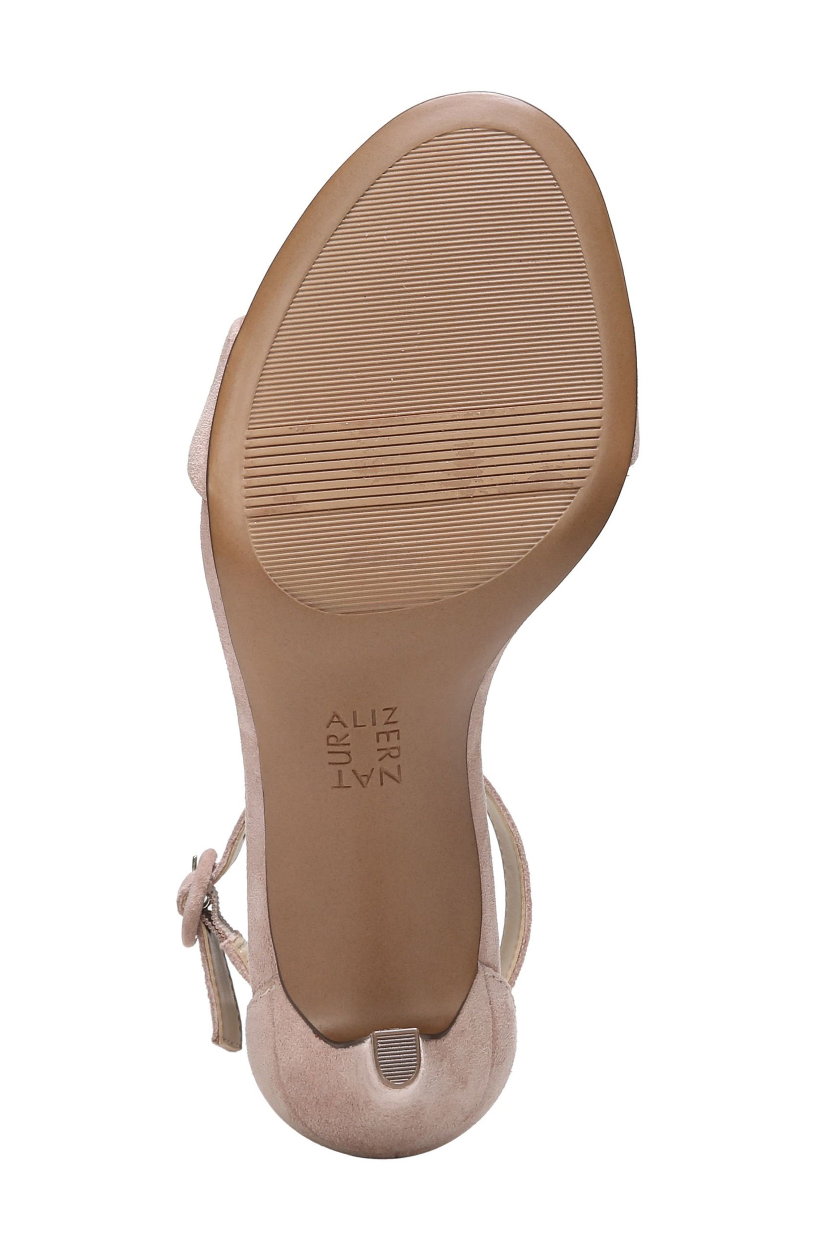 Kinsley Ankle Strap Sandal, Alternate, color, MAUVE SUEDE