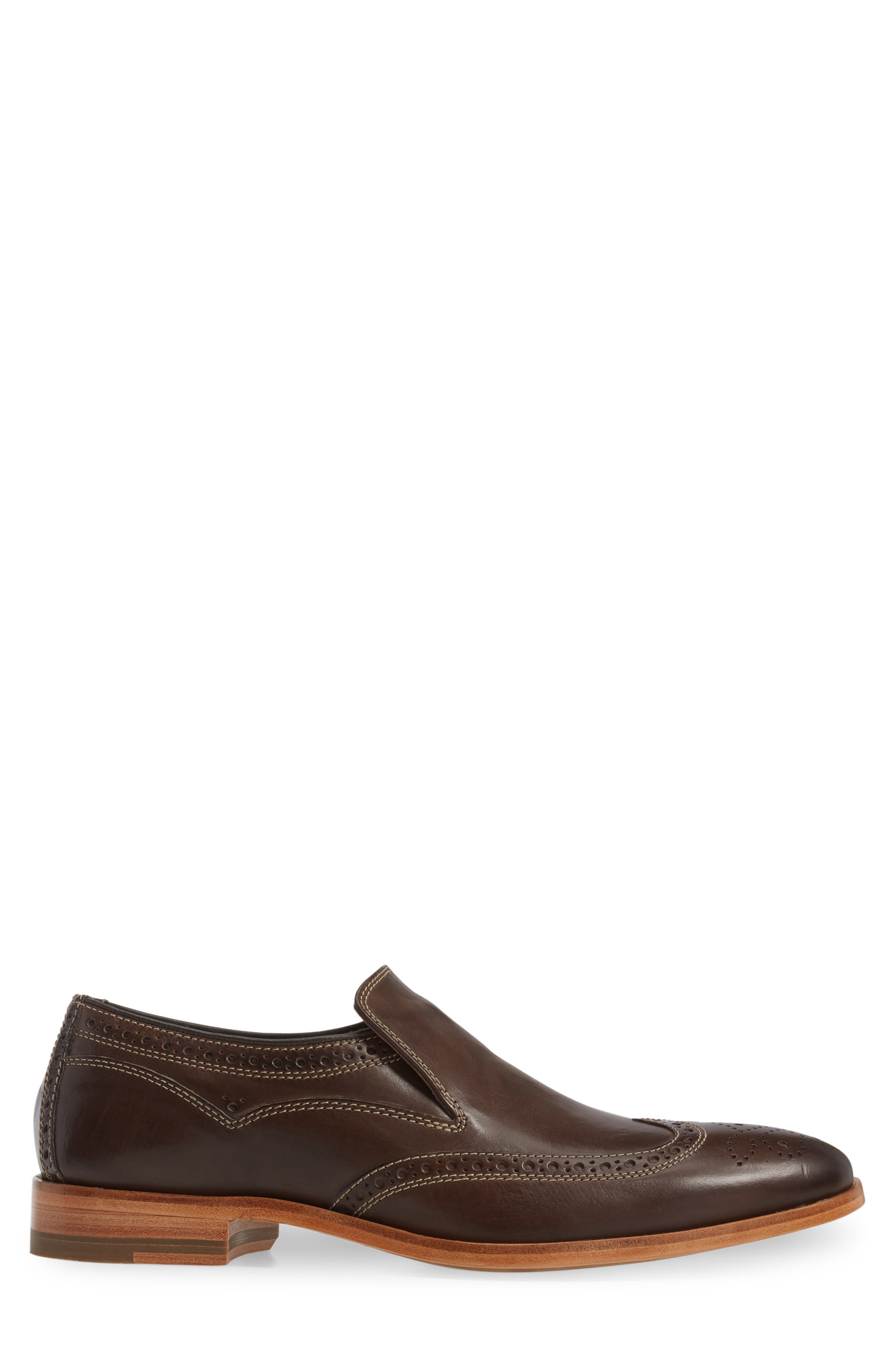 J&M 1850 Graham Wingtip Loafer, Alternate, color, 