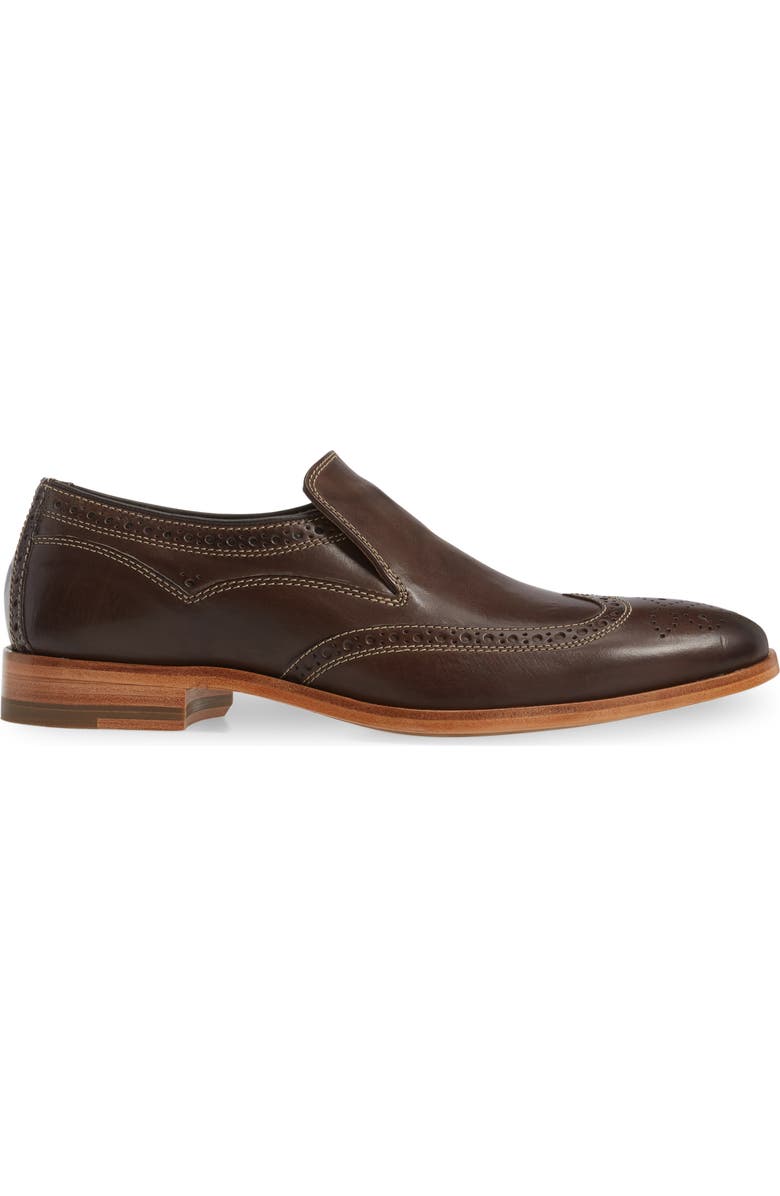 J&M 1850 Graham Wingtip Loafer, Alternate, color,