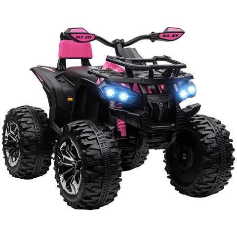 Kids Electric ATV, 12V, 4-Wheel, Music, Headlights