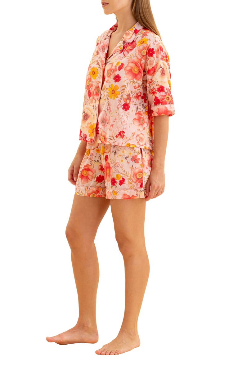 Papinelle Lexi Cotton Voile Short Pajamas, Alternate, color, 