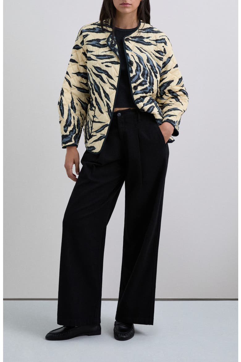 Gstaadprint Jacket, Alternate, color, Animalprint