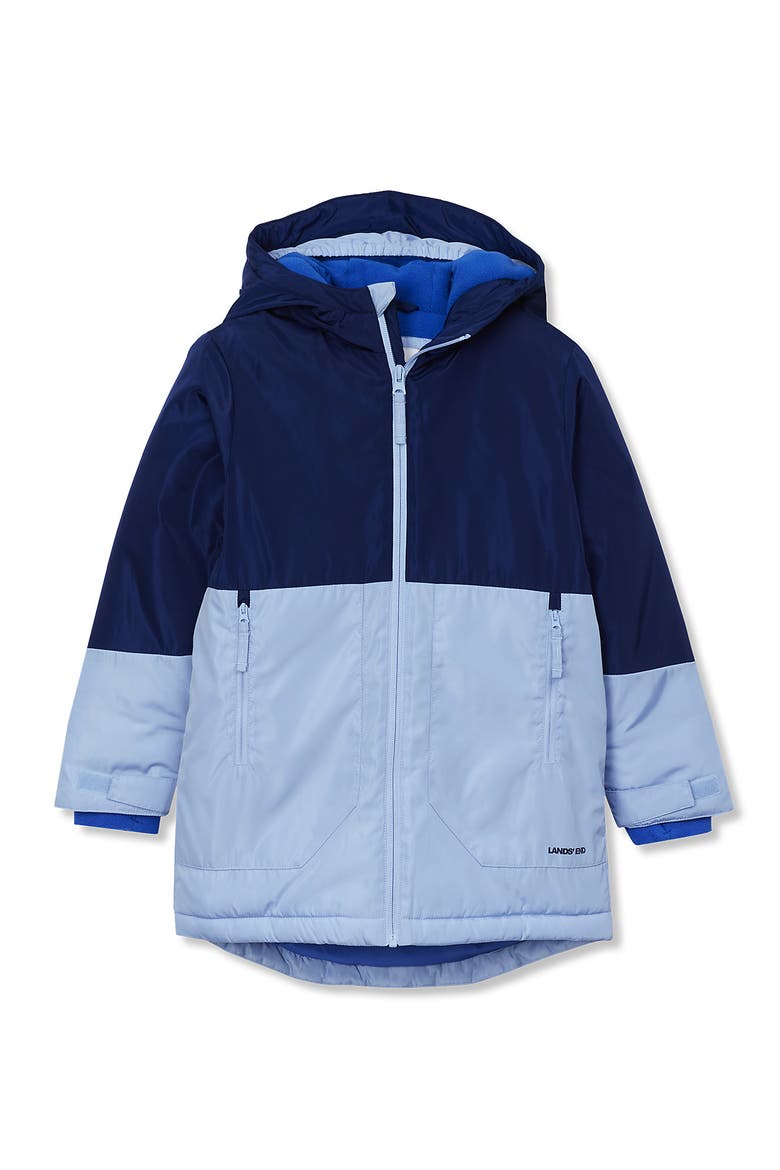 Kids Insulated Water Resistant Activity Jacket, Main, color, Medieval Blue/Soft Blue