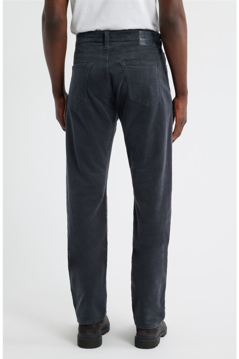 Protégé Corduroy Straight Leg Pants, Alternate, color, GREY STEEL