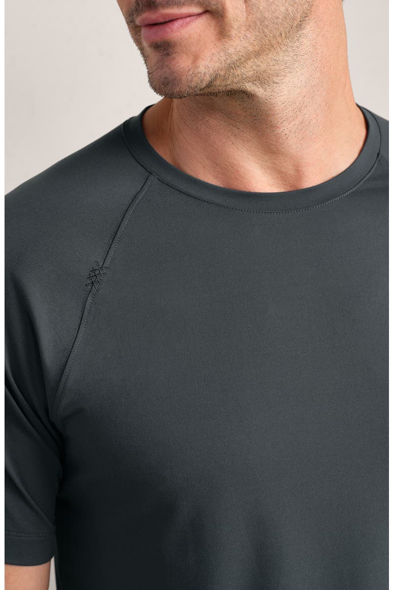 Reign Performance T-Shirt, Alternate, color, PINE GRAY