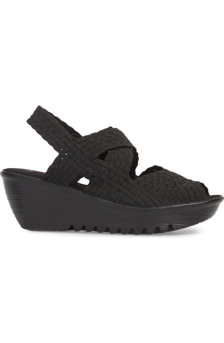 bernie mev. Jessica Wedge Sandal, Alternate, color,