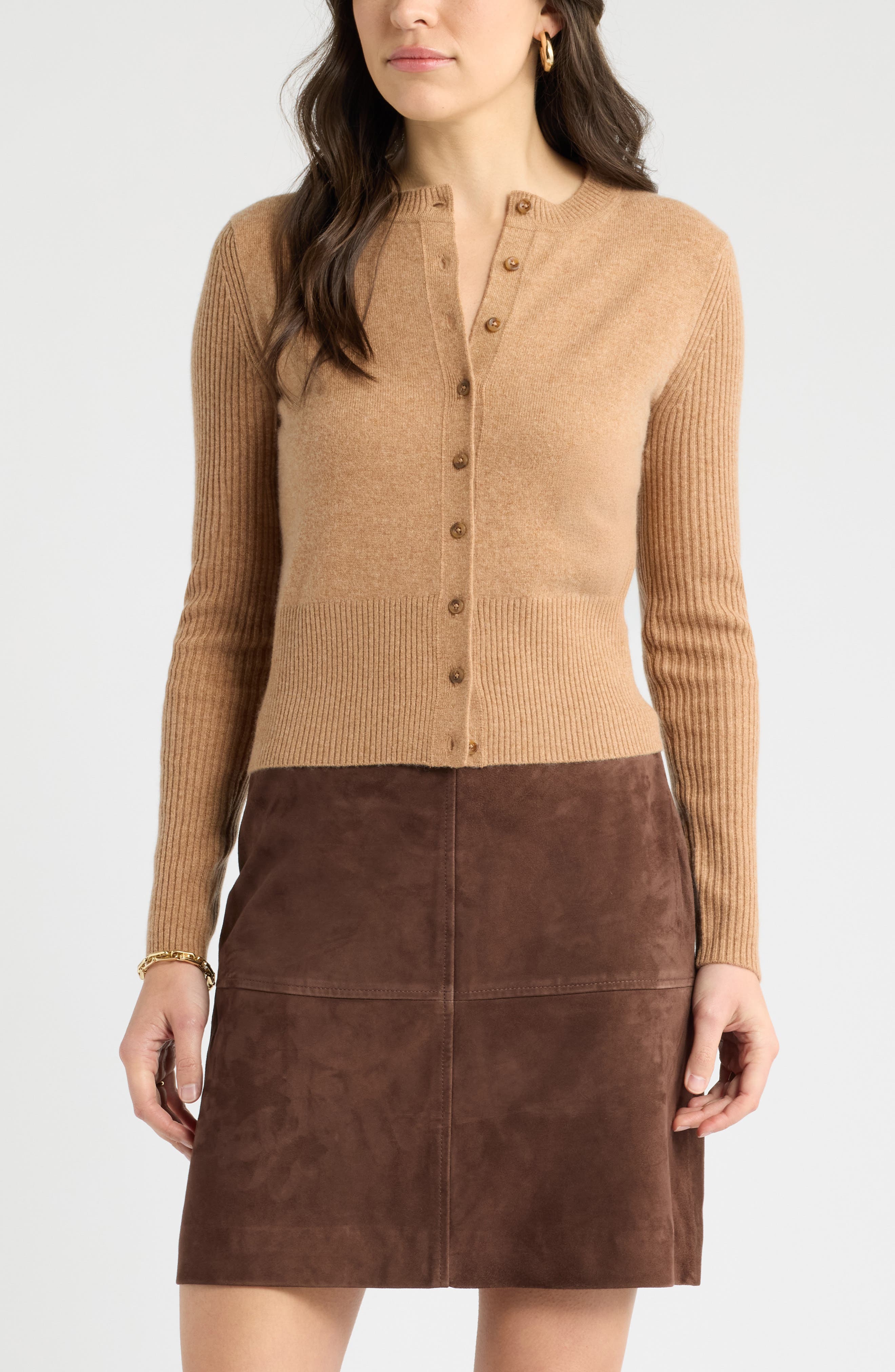 TAN CAMEL MEDIUM HEATHER