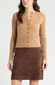 Caslon® Wool & Cashmere Blend Cardigan