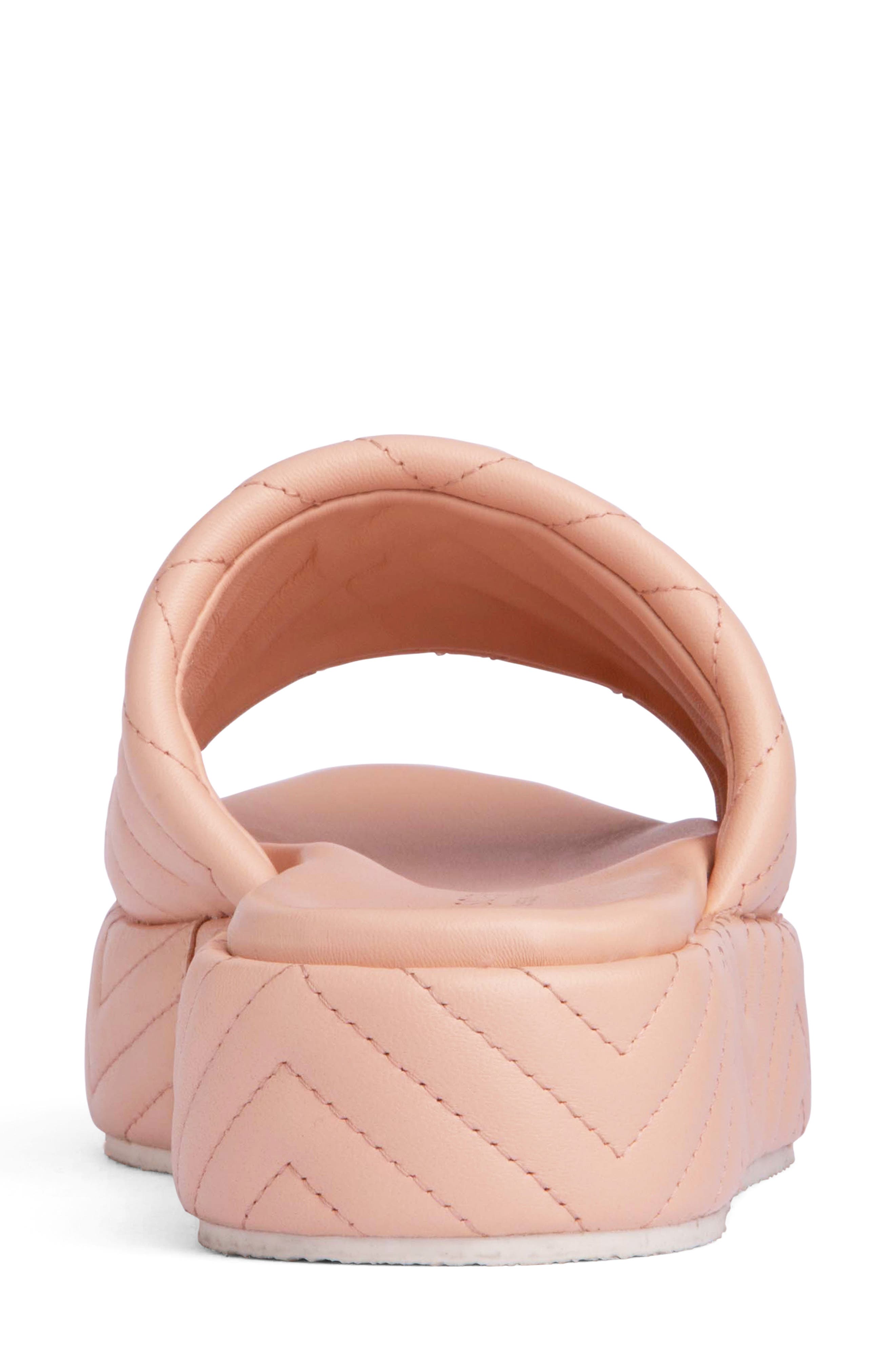 Deedee Platform Slide Sandal, Alternate, color, LIGHT PINK