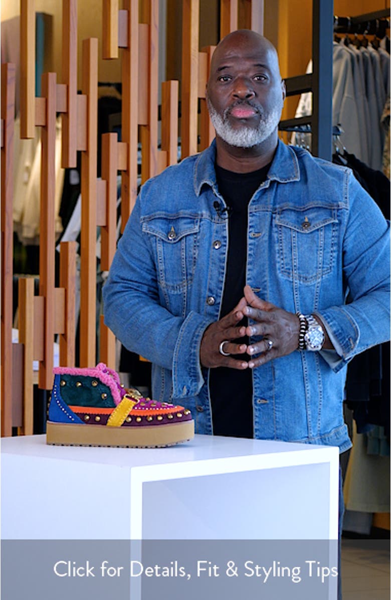 Mansion Cozy Faux Shearling Bootie, sales video thumbnail