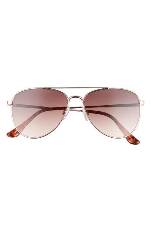 BP. 55mm Gradient Aviator Sunglasses in Gold  product