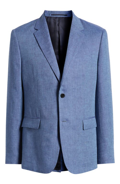 Theory Chambers Linen Suit Jacket In Indg