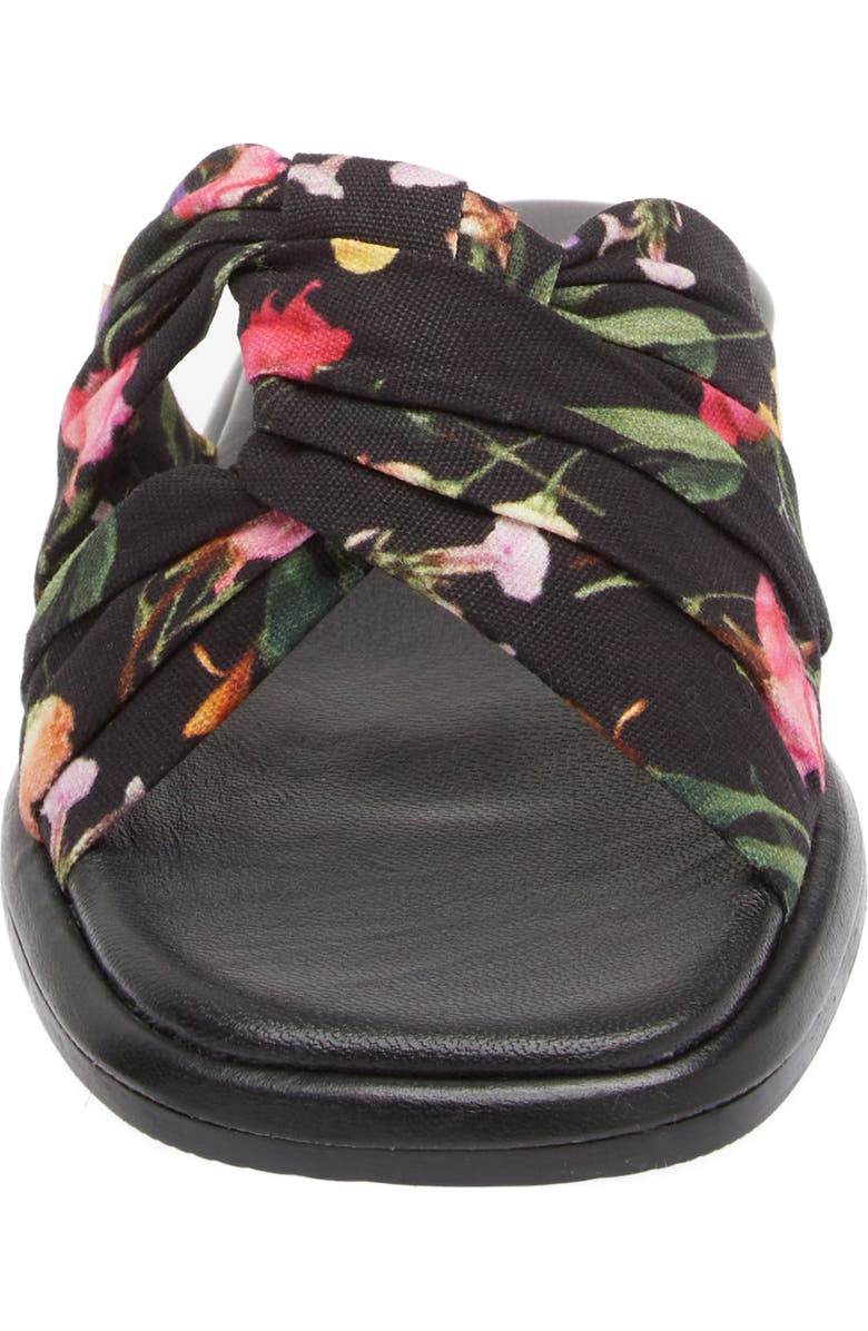 Ted Baker London Ashina Floral Print Knot Sandal, Alternate, color,