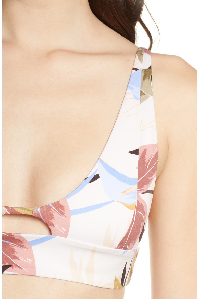 L Space Alia Bikini Top, Alternate, color, ALOHA PARADISE