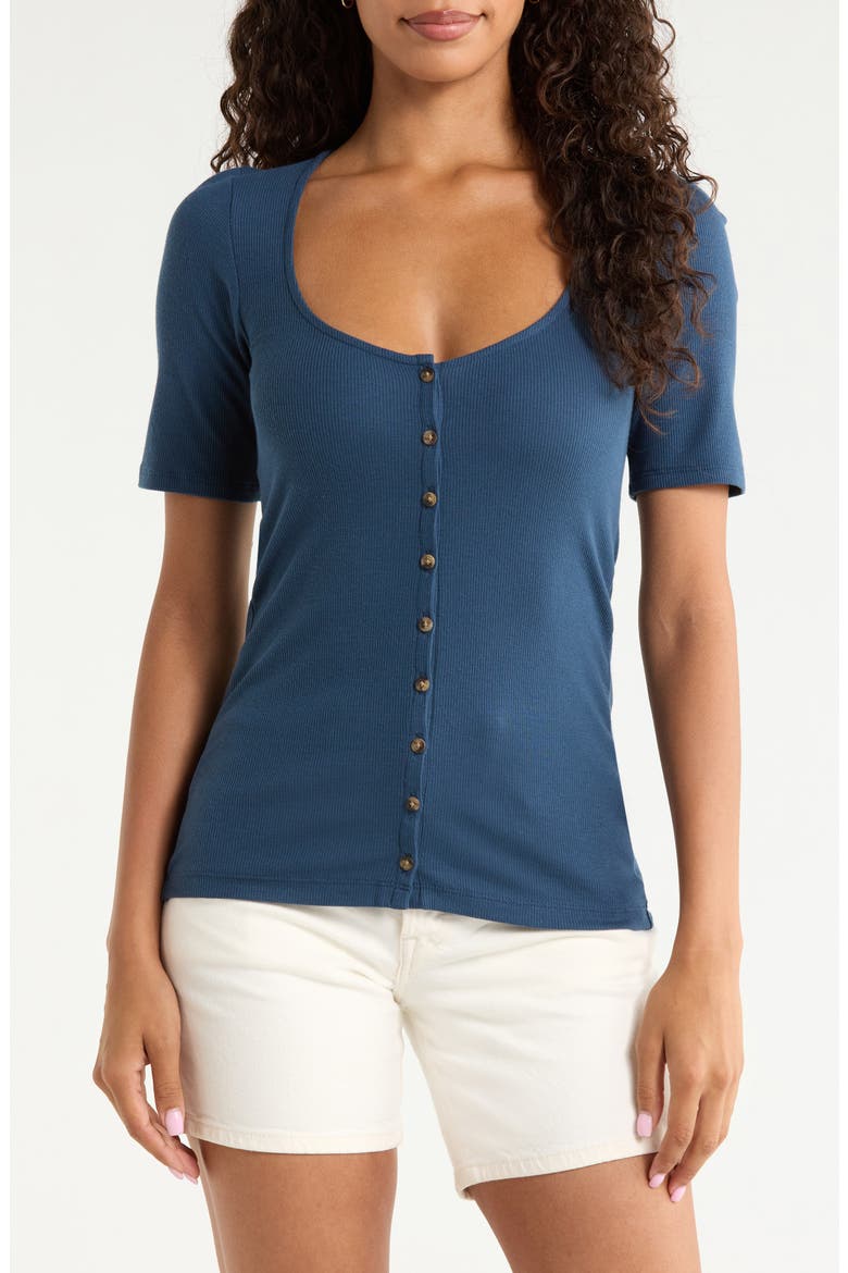 Featherweight Freestyle Button-Up Shirt, Main, color, SEA NAVY