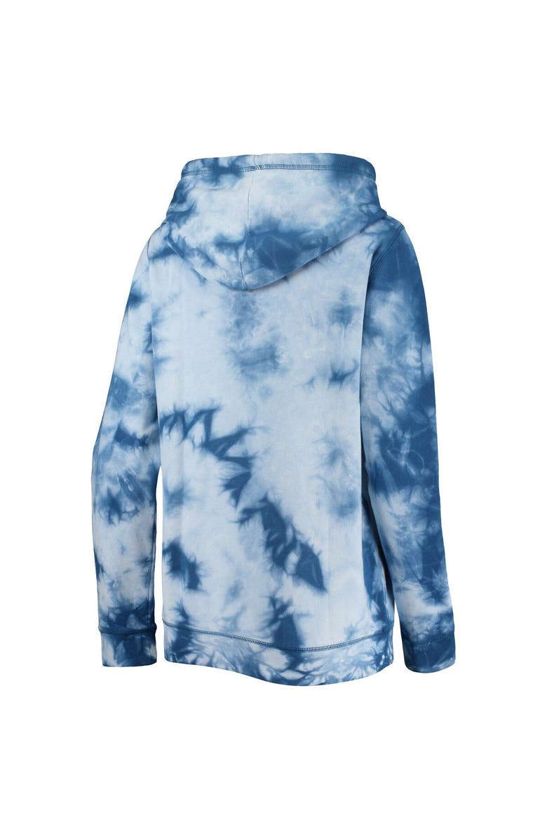 New Era Women's New Era Royal Chicago Cubs Tie-Dye Full-Zip Hoodie, Alternate, color, Royal