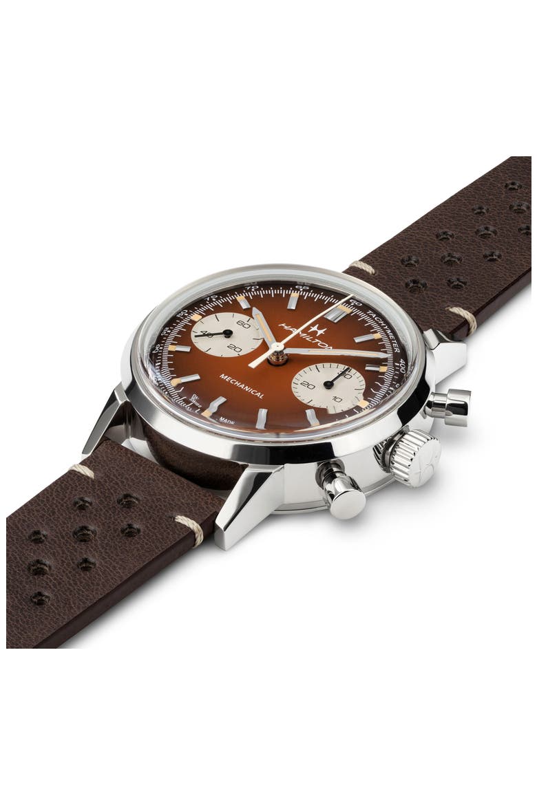 American Classic Intra‑Matic Chronograph Watch Gift Set. 40mm, Alternate, color, RED