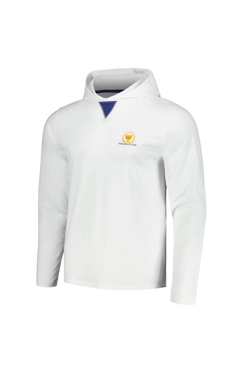 B. Draddy Men's B. Draddy  White Presidents Cup  Long Sleeve Hoodie T-Shirt, Alternate, color, 